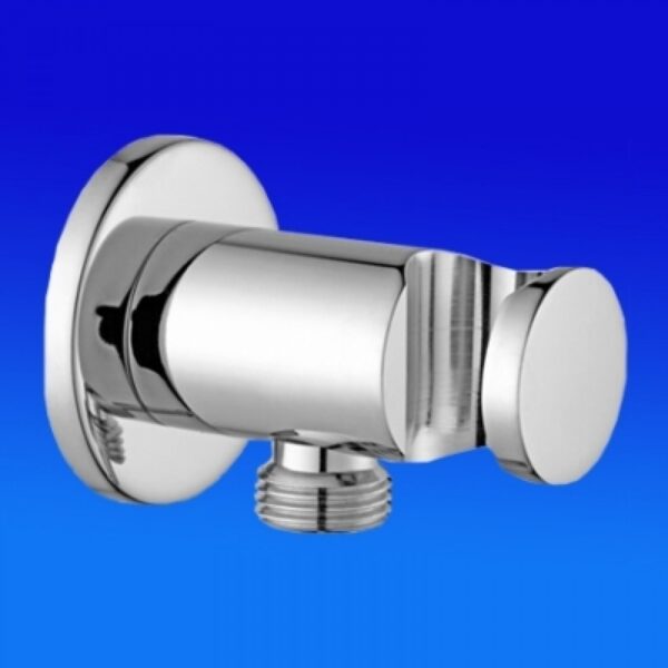 SUPORT FIX ROTUND METAL CROM.PT.DUS CU CONECT.LA APA 1/2