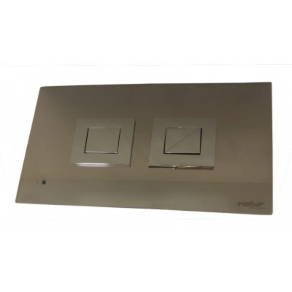 PLACA COMANDA 215X145 POL. INOX CROM. PATRATA PNEUMATICA